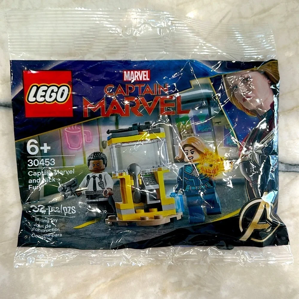 LEGO 30453 Captain Marvel and Nick Fury Polybag NEW/SEALED limited edition